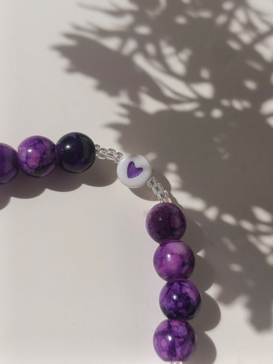 Purple dream bracelet