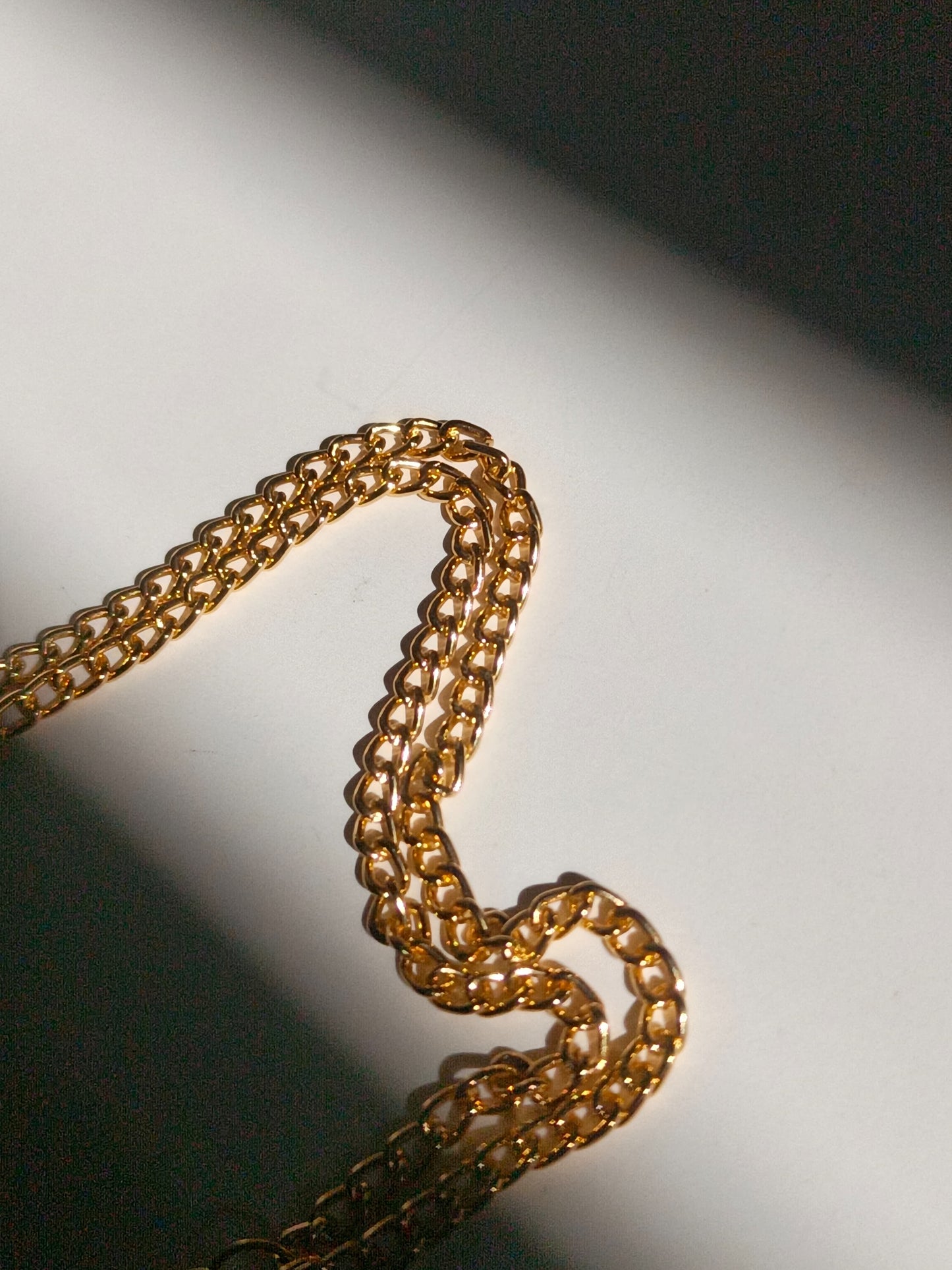 Midnight butterfly charm necklace