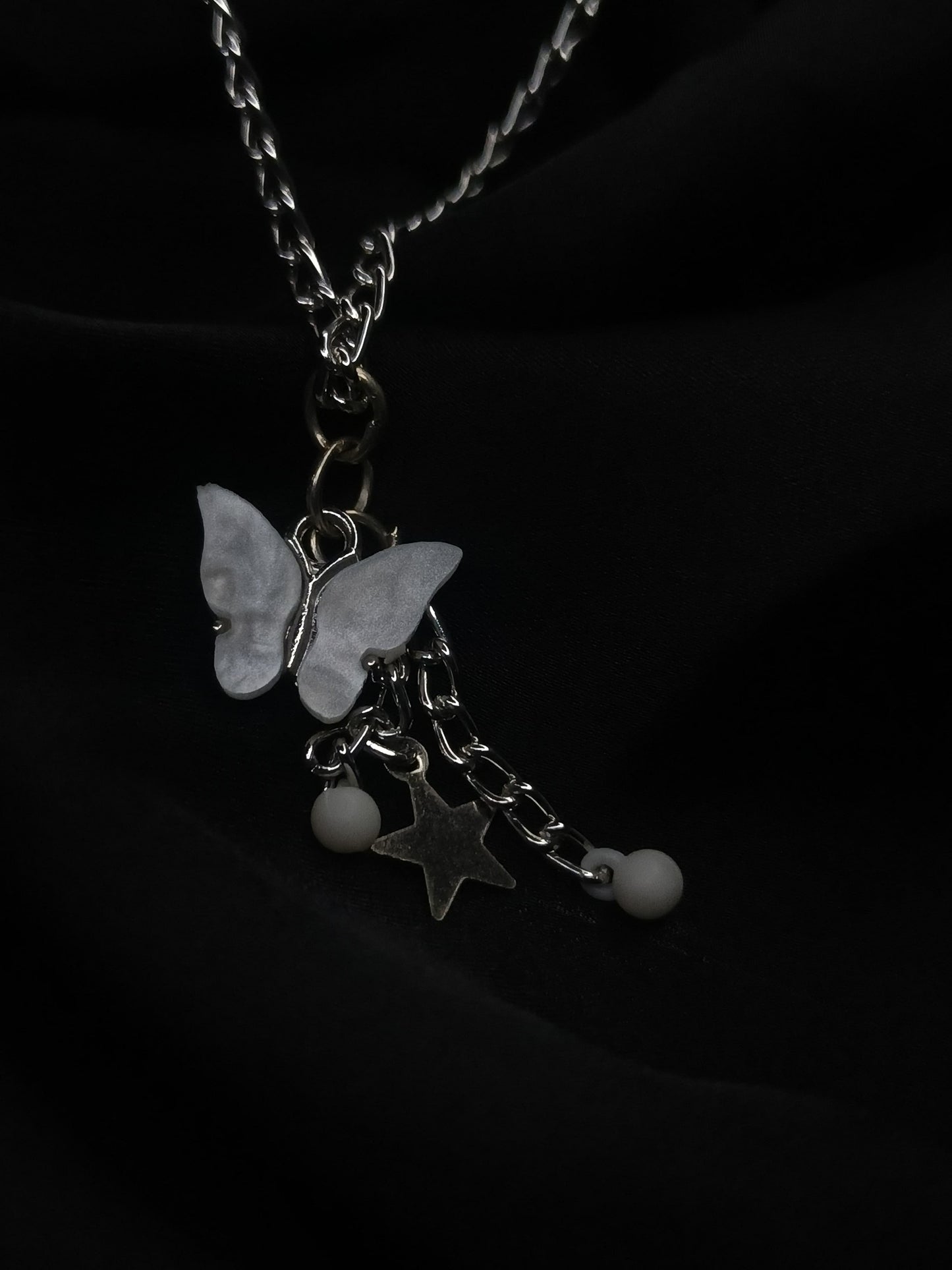 Butterfly Glow pendent set