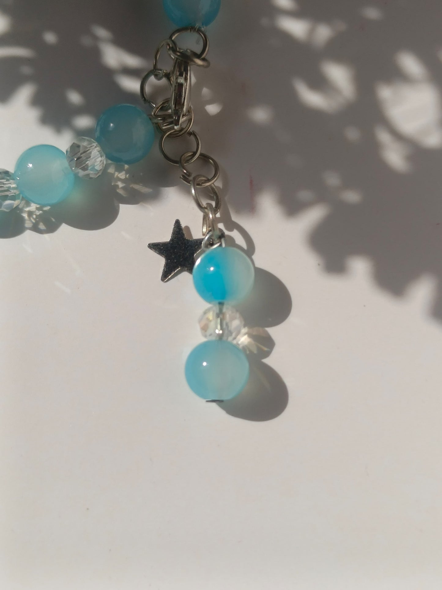 Sky blue bow Bracelet