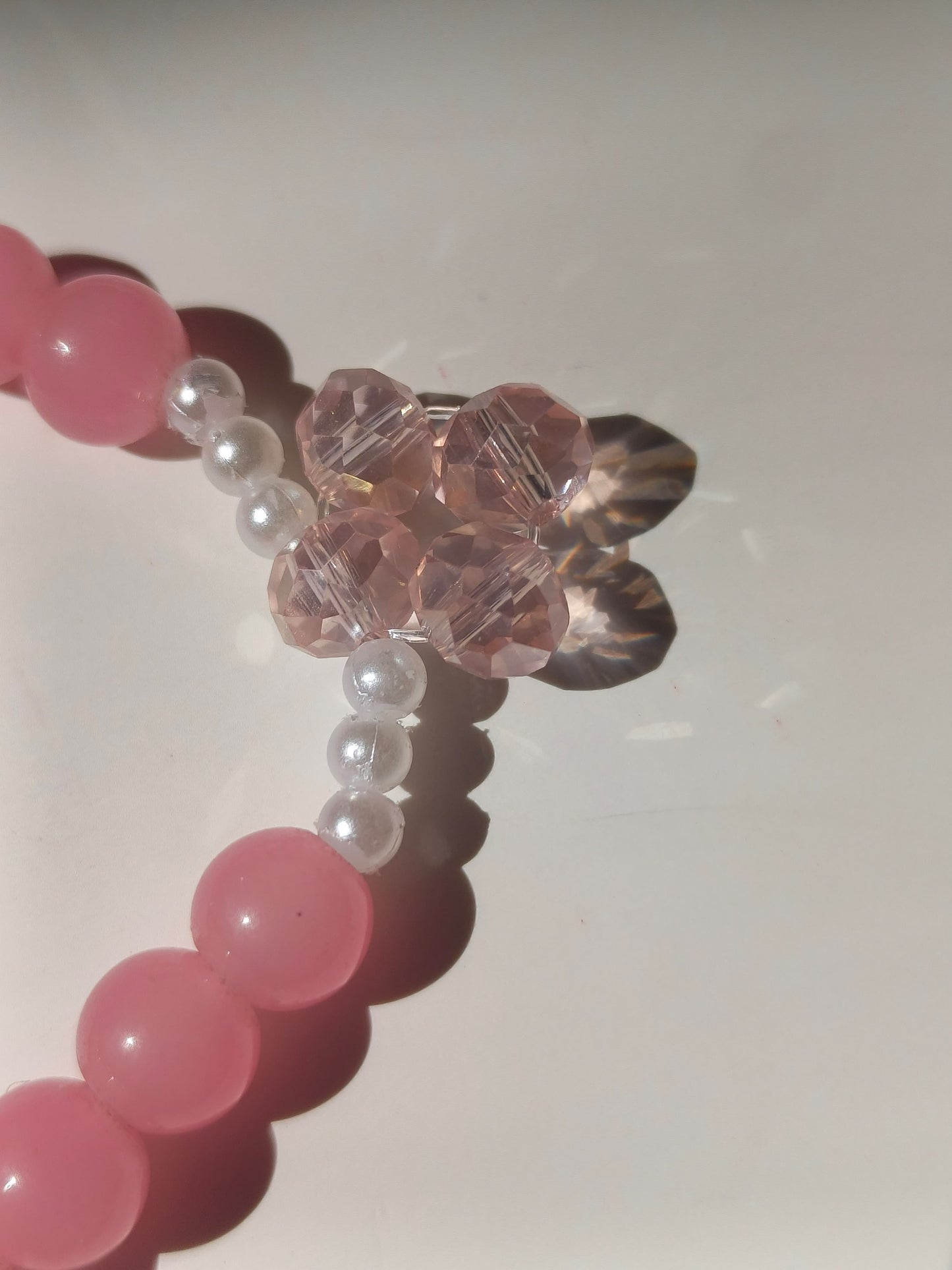 Baby pink elegant pulse bracelet