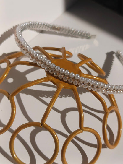 Pearl Accent Hairband