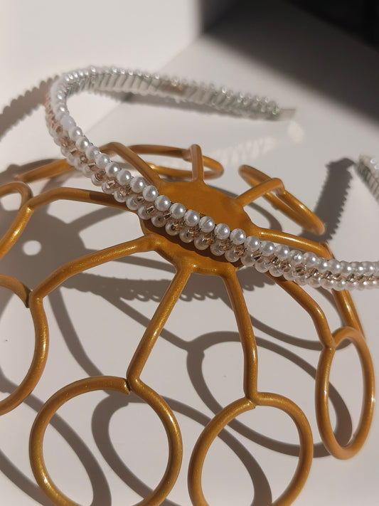 Pearl Accent Hairband
